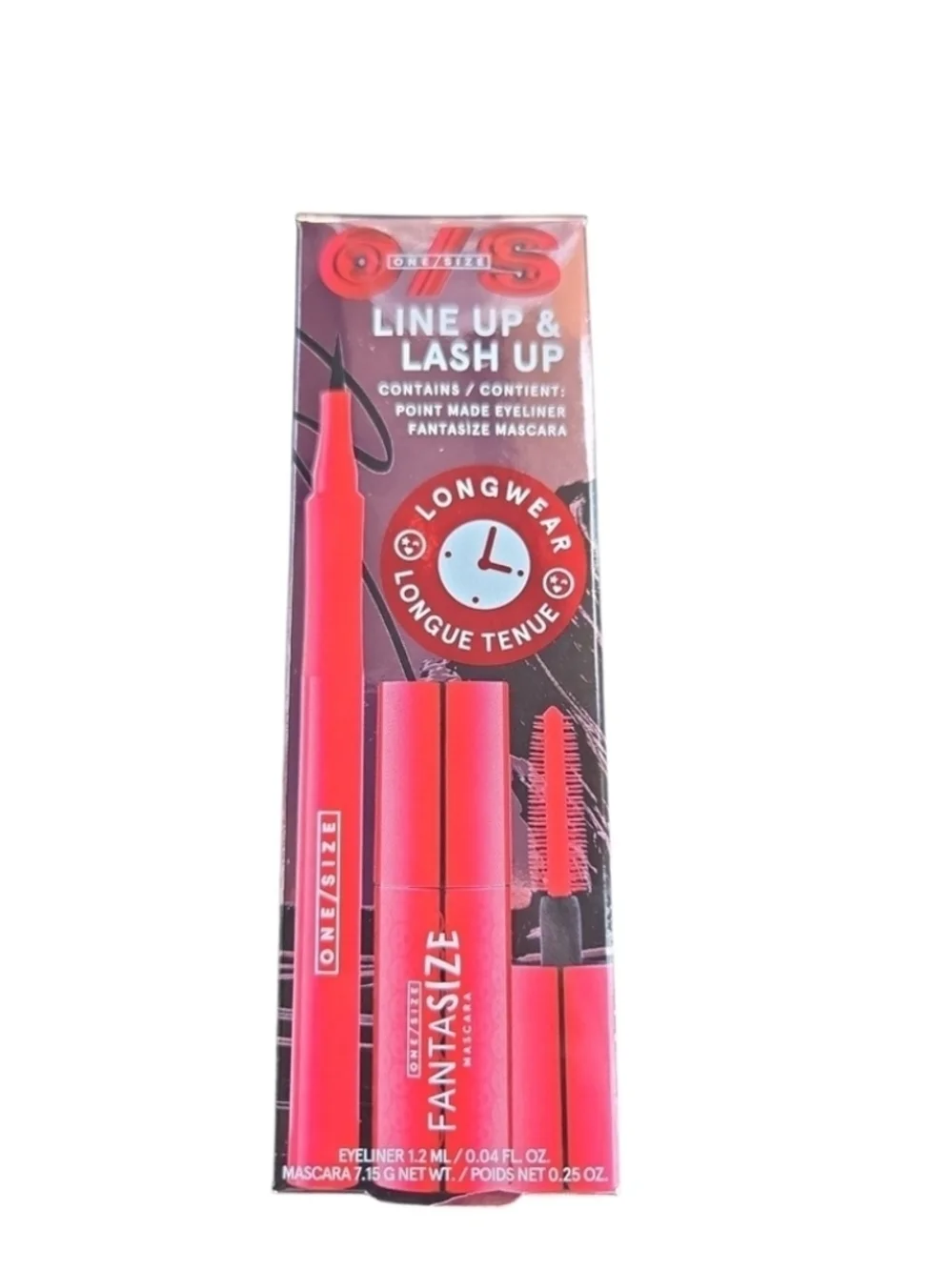 NWT ONE/SIZE One Size Line Up And Lash Up Fantasize Eyeliner And Mascara Set